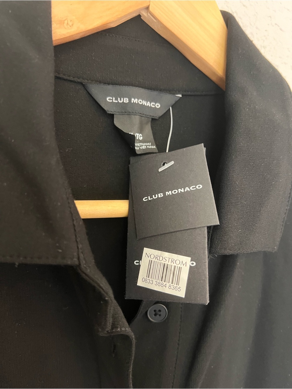 Club Monaco Black Ponte Knit Dress - Picture 5 of 7